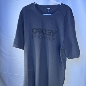 Oakley Factory Pilot Dark Gray Short Sleeve Tee